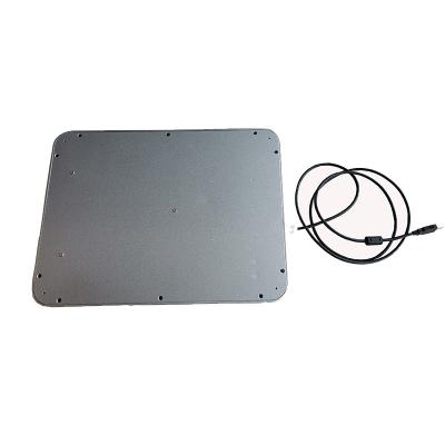 China ABS+PC >200cm Long Range USB UHF RFID Reader ZK-RFID108 UHF Desktop Reader 860-960Mhz For Asset Tracking for sale