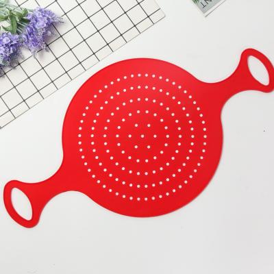 China Easily Cleaned Baking High Temperature Resistance Can Be Put In The Oven Silicone Roast Turkey BBQ Mat Oven Grease Trap Pan for sale