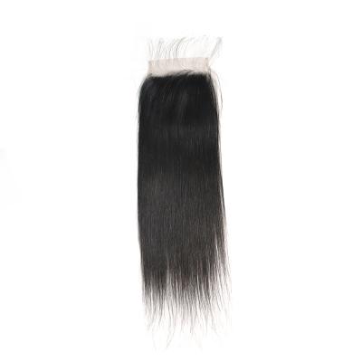 China Wholesale 100% Straight Unprocessed Mink Peruvian Human Hair Closure 100% HD 5x5 Virgin Hair Bundles Virgin Hair for sale