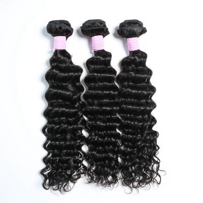 China High Quality Virgin Remy Human Hair 9A 10A Deep Wave Wholesale Price Brazilian Wave Hair Bundles for sale