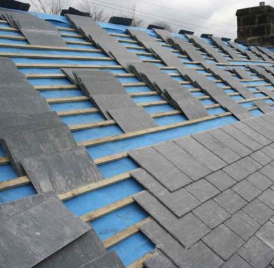 China Modern Natural Black Slate Roofing Tiles For Roof Covering for sale