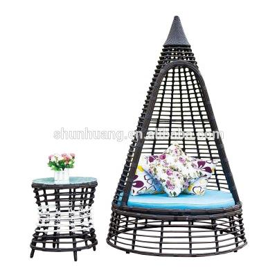 China New Design Waterproof Garden PE Rattan Sofa Sets Rattan Sofa Sets Outdoor Furniture for sale