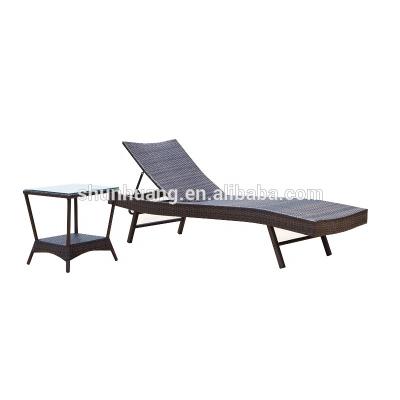 China Eco-friendly Outdoor Sofa Chair Beach Lounge Convertible With Cushions Patio Lounge Convertible for sale