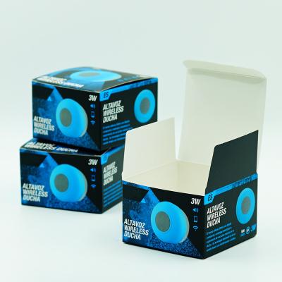 China Source Factory Recyclable Manufacturers All Kinds Of Customized Blue Tooth Audio Packaging Box for sale