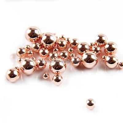 China Easy Apply Japanese Mixed Size Smooth Ball Steel Nail Ball TSZS Design Steel Round Without Hole Beads Metal Nail Ball for sale