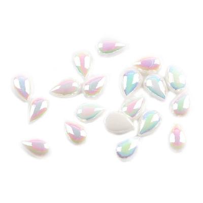 China TSZS Garment ab Factory Colors Half Round Oval Nail Art Decorative Beads In Bulk for sale