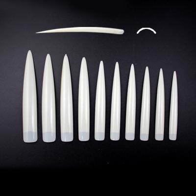 China DIY Nail Art AN32 Design 10pcs Bel False Nail Tips Extra Long Curve Salon Display for sale