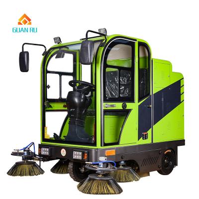 China Factory Fully Enclosed Road Sweeper China Mount Electric Road Sweeper For Sale for sale