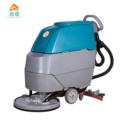 China Hotels Industrial Floor Tiles Floor Cleaning Equipment Electric Floor Scrubber Machines Scrubber for sale