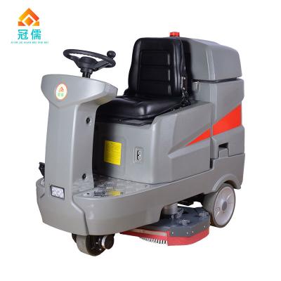 China Hotels Cordless Sweeping Machine Electric Road Floor Sweeper Driving Sweeper for sale