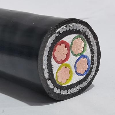 China Power Plant Power Cable 0.6/1KV CU/XLPE/SWA/PVC 4 Core Cable 16mm Copper Armored Cable for sale