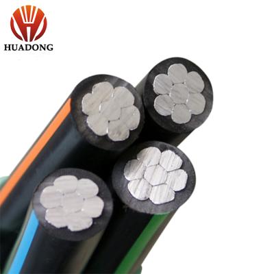 China Low voltage aerial xlpe aluminum ABC cable price 3 core 16mm 50mm wire 4 phase 185mm 95mm 70mm 50mm 35mm for sale