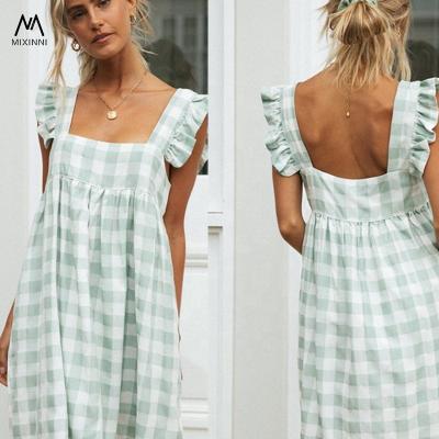 China MXN 912 Anti-wrinkle spring and new printed summer dress women, sweater fashion beach dress, 2022 sexy elegant casual wear ladies for sale