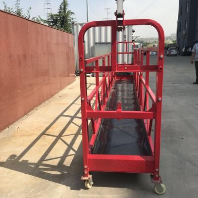 China Contemporary zlp 630 steel suspended platform for sale