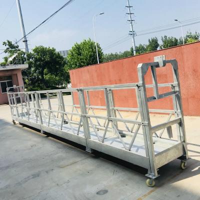 China Supply safety device zlp series modern construction suspended platform for sale