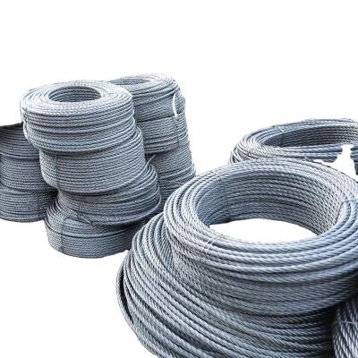 China Contemporary 8.3mm/8.6mm/9.1mm steel wire rope of suspended platform made in china for sale