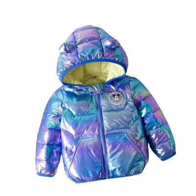 China Wholesale Baby Boy Girl Warm Hooded Coat Jacket Kid Jacket Autumn Winter Cute Bear Ears WT08 for sale