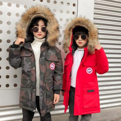 China Winter Korean Good Quality Jackets For Kids Boy Jacket Winter Outerwear Children Jacket Fur Collar WT15 for sale