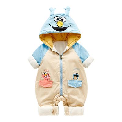 China Polyester/Cotton Spring Jumpsuit Spring Padded Romper Suit Baby Boy Cotton Long Sleeve Cute Rompers For Toddler for sale