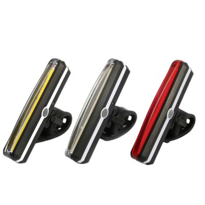 China High Brightness Waterproof USB Rechargeable Bike 500mAh LED Rear Signal Light Rear Lamp Bicycle Tail Light for sale