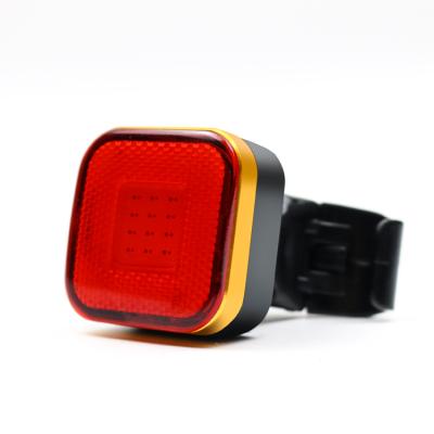 China Bicycle Light Perfect 6 Modes Bike Rear Light 500mah USB Rechargeable Bike Safety LED Lamp Tail Warning Light for sale