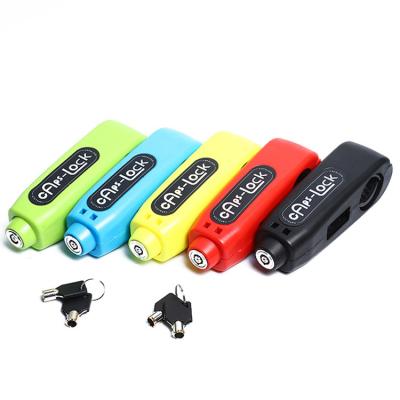 China Motorcycle Protect Universal Throttle Grip Handlebar Security Handlebar Scooter Lock Anti Theft System Motorbike Security Locks for sale