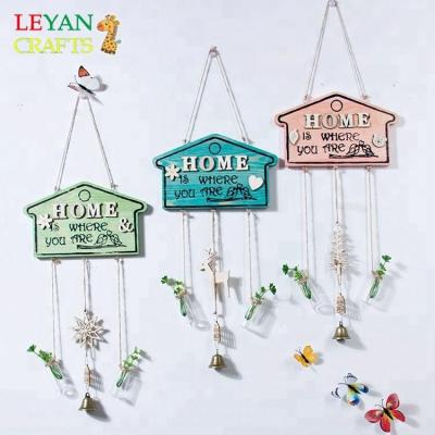 China Household Wooden Decoration Bell Europe Wind Graduation Pendant Creative Souvenir Gifts for sale