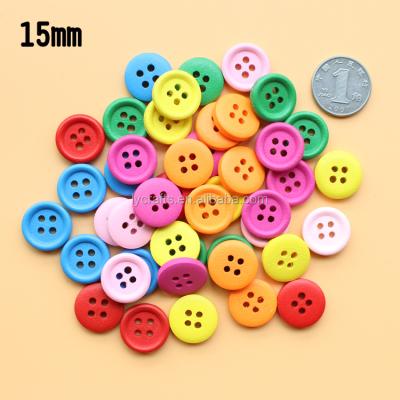 China Dry cleaning wooden buttons /cute wooden buttons for kids clothes 100pcs for sale