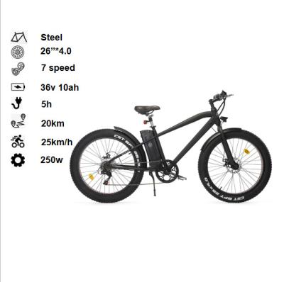 China OEM CE certification 36v 250w electric bicycle motor steel rear ebike mountain bike for sale