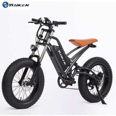 China YOUKEN Steel Wholesale 350W Electric Bicycle For Adults Cheap Price Electric Bike For Sale for sale