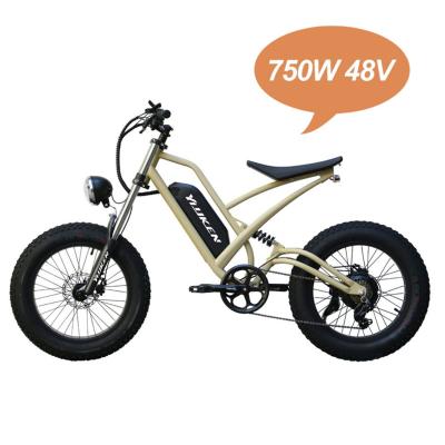 China Wholesale 21 20 UM Inch YOUKEN Mountain Bikes Unisex Speed ​​E-Bike Mountain 20*4.0 MTB Electric Bicycle for sale