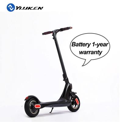 China Magnesium alloy 350W long range 10 inch tire magnesium alloy foldable kick electric scooter for adult for sale