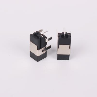 China Pin Panel Mount Industrial 5.5 2.5 Laptop DC Female Barrel Socket 5.5 2.1mm DC Power Jack Connector for sale