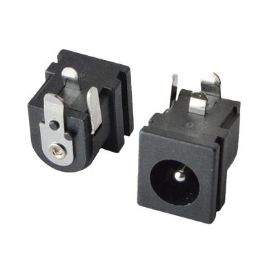 China audio & 12V 3A Dc Video Right Angle Female Power Jack Plug Annular Connector for sale