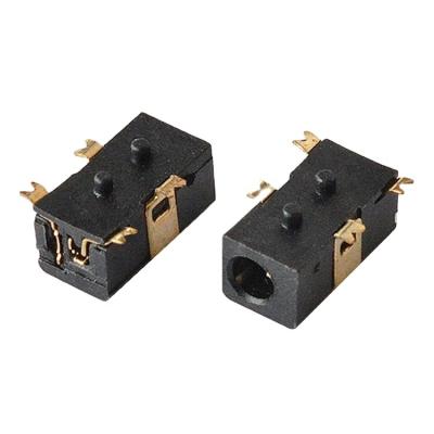 China audio & Video Gold Plated Type Socket Accepting 4 Pin Female DC Barrel Jack DC Smd Smt Jacks for sale