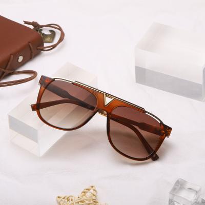 China High Quality Modern UV Acetate Square Female Ladies Fashion Sun Glasses 400 2021 Women's Trendy Sunglasses for sale