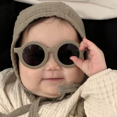 China Thicker0-6 Months Baby Sunglasses RTS Baby Kids Sunglasses PC Frame UV400 Soft Comfortable Eyewear For Baby for sale