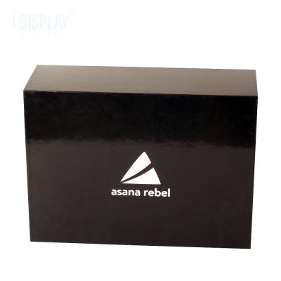 China Recyclable Magnetic Foldable Giant Shoe Box Luxury Packaging Drop Front Shoe Gift Box Manufacturer In China Coated Recyclable Paper Accept for sale