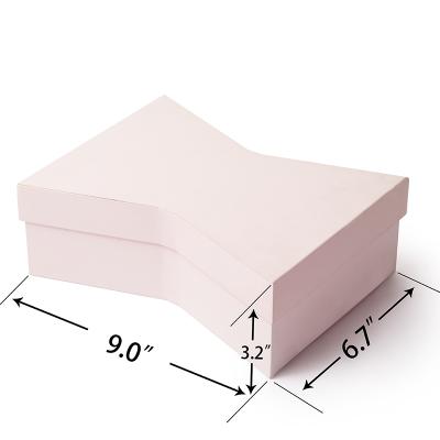 China Recycled Materials Matte Lamination Pink Soap Gift Box Custom Design Unique Shape Soap Paper Gift Box Soap Packaging Box for sale