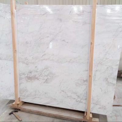 China China Modern Cheap White Marble Flooring Tile New Volakas Marble for sale