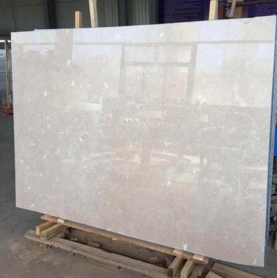 China interior & High Quality Turkish Natural Stone Slab Cream Marble For Exterior Decoration,Turkish Cream Beige Marble for sale