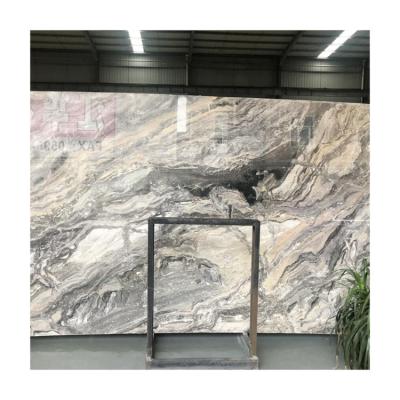 China shopping & Home Building Projects Factory Price Arabescato Orobico Grigio Slab Marble Stone with Golden Brown Veins, Fancy Brown Marble, Cipollino Marble Stone for sale