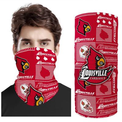 China High Quality Ice Silk/Polyester Custom Printed America Football Team NFL Neck Tube Headwear Multifunctional Seamless Bandana for sale