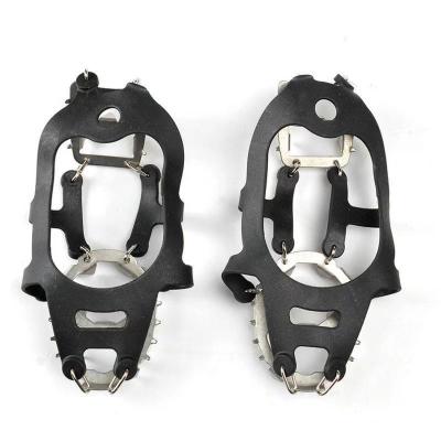 China WINTER CLIMING 18 Teeth Studs Ice Climbing Gripper Spike For Outdoor Anti Slip Snow Spikes Cleats Claws Grips Chain Boots for sale