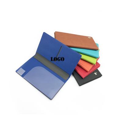 China Fashion PU Leather RFID Passport Cover Multiple Passport Holder for sale