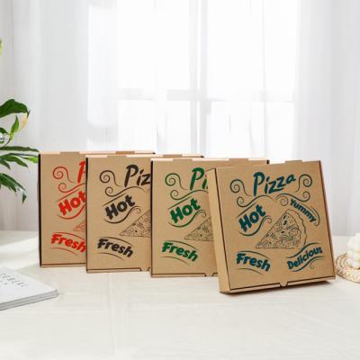 China 7 8 9 10 11 biodegradable 12 inch custom pizza box pizza delivery box factory supply packaging takeout box for sale