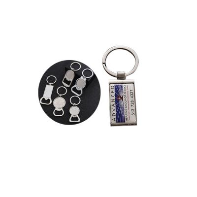 China Metal Promotional Gifts Bulk Cheap Custom Key Chain Bottle Opener, Key Chain Bottle Opener, Empty Metal Bottle Opener Key Chain for sale