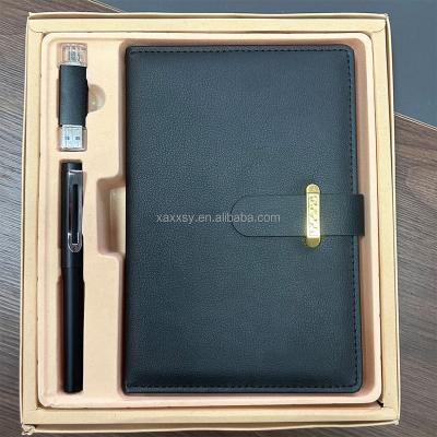 China Luxury High Quality Corporate Support Office Corporate Notebook Exclusive Gift Set For Man Mother's Day Gift Set for sale