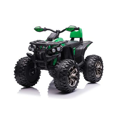 China Ride On Electric Toy 12V Kids Ride On ATV Quad Walked Tires LED Lights 4 Wheels Ride On Car QS328 for sale