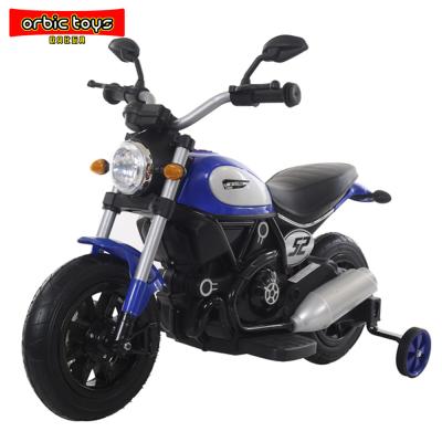 China Ride On Toy Three Wheels Kids Electric Bike For Outdoor Training for sale